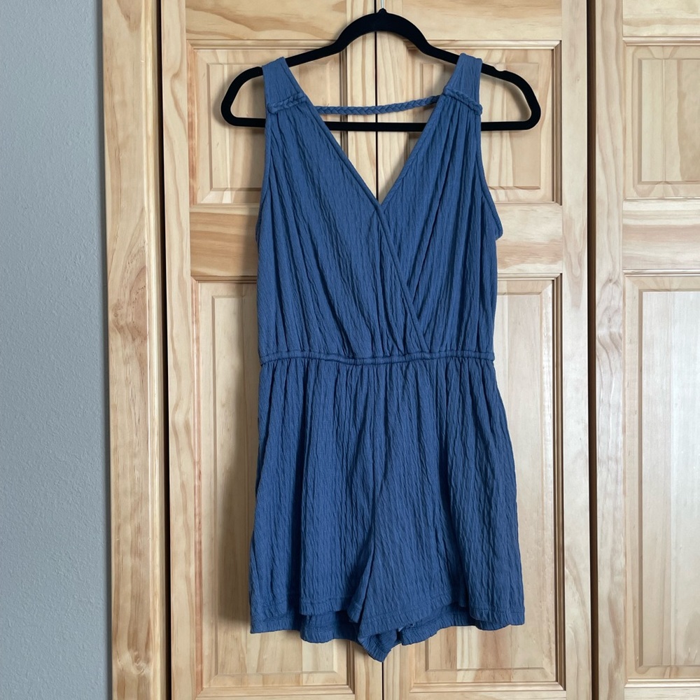 Blue romper